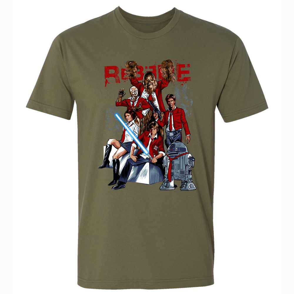 Premium Unisex T-Shirt - V4UPPD7T - Military Green - 5