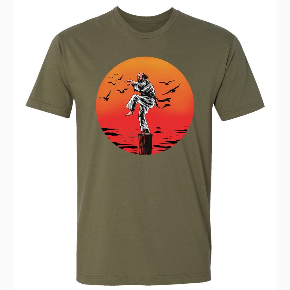Premium Unisex T-Shirt - DZ6AK6KS - Military Green - 5