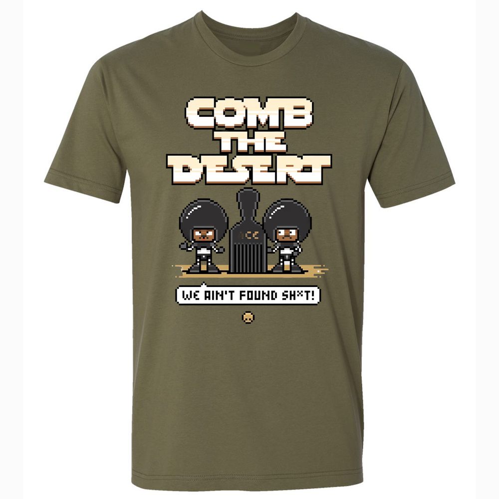 Comb The Desert - Military Green - 5