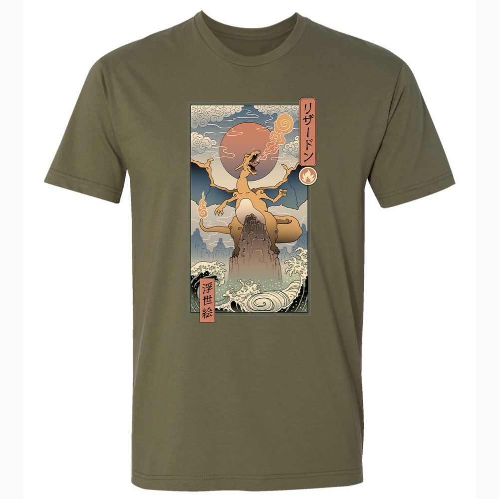 Premium Unisex T-Shirt - 4T5LQAFW - Military Green - 5