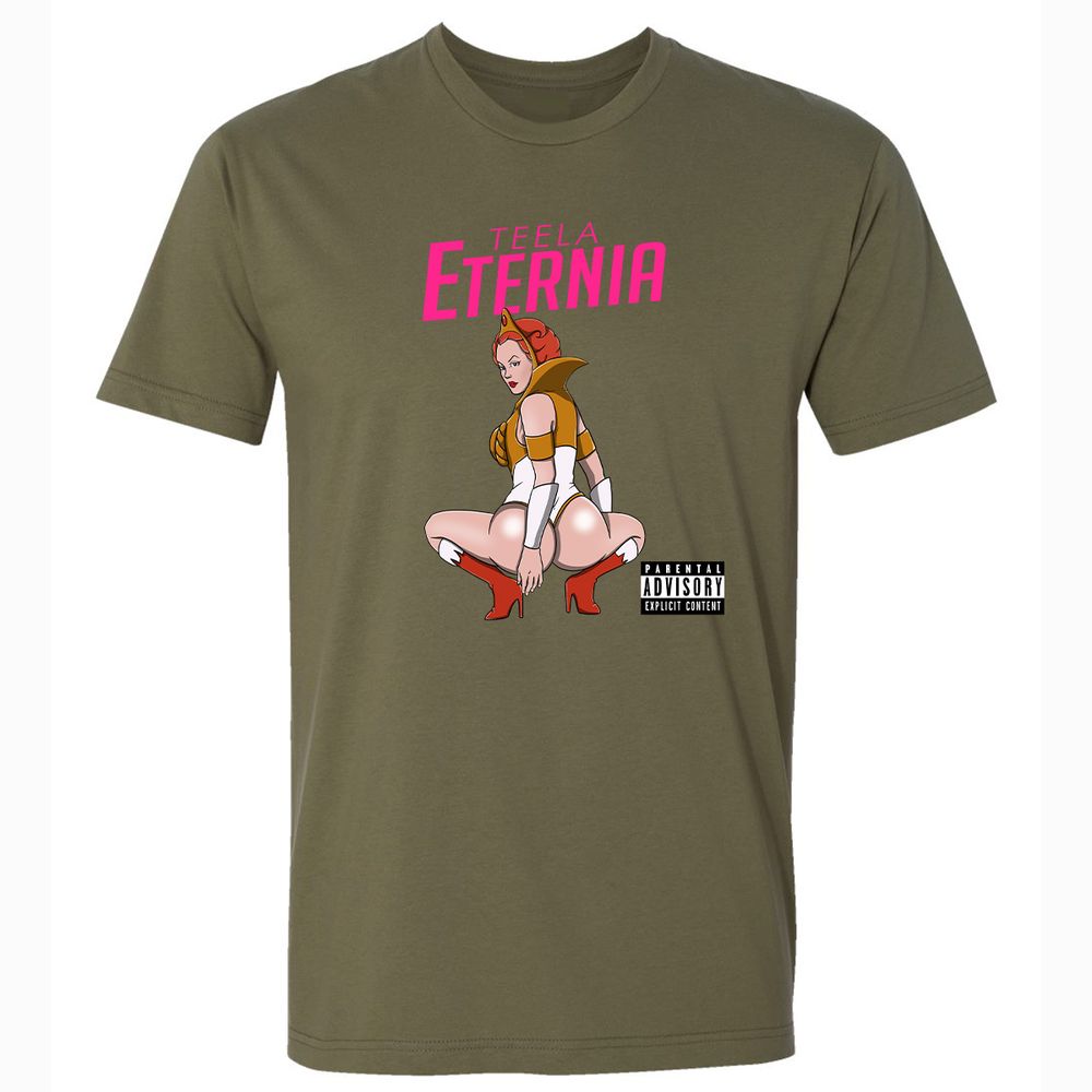 Premium Unisex T-Shirt - H9VNDXBV - Military Green - 5