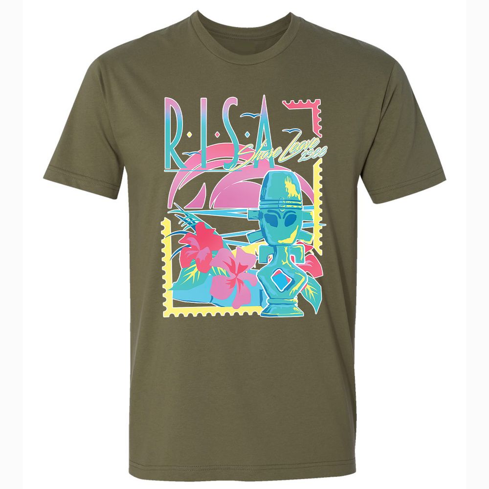 Premium Unisex T-Shirt - CC9SEZ5N - Military Green - 5