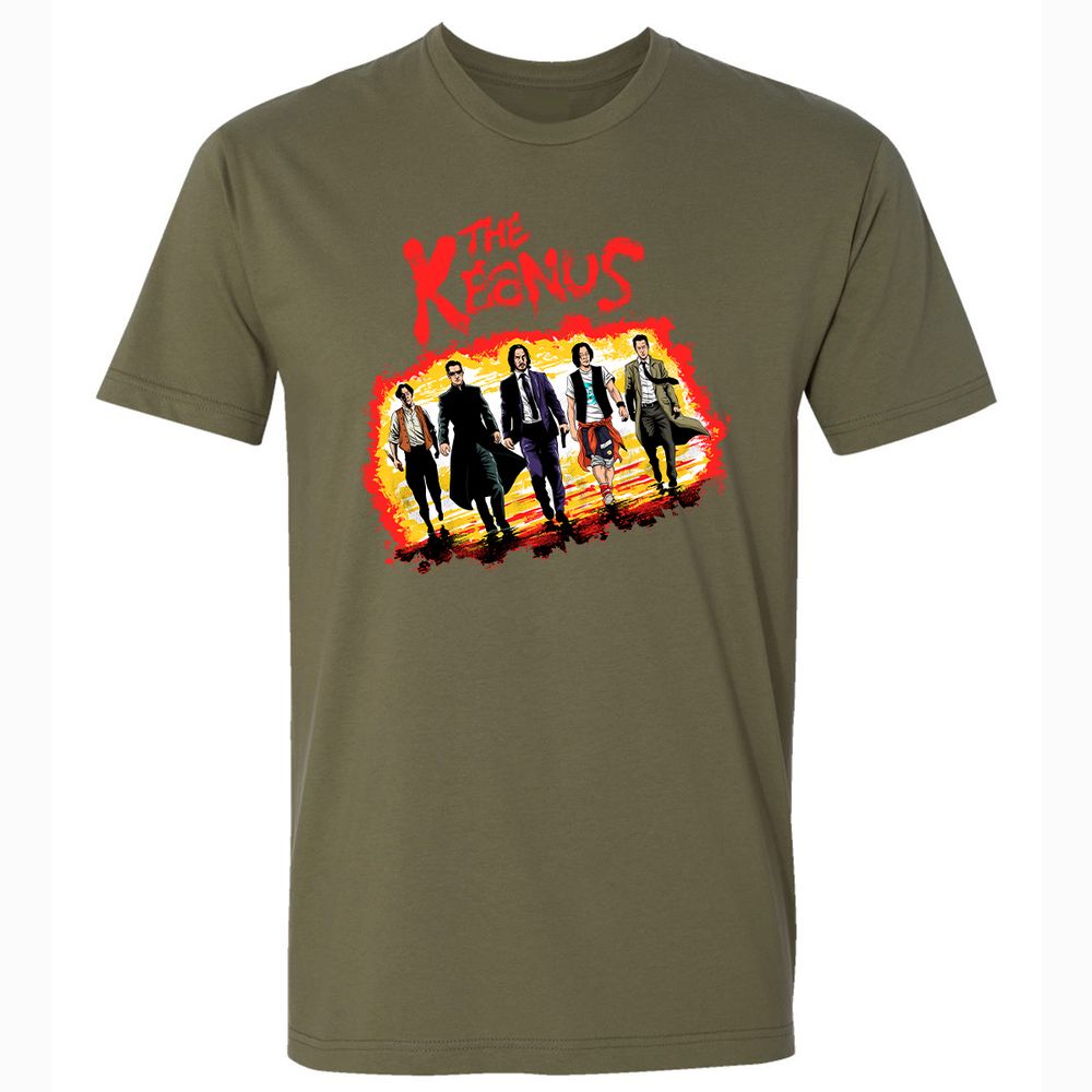 Premium Unisex T-Shirt - CAANNFRD - Military Green - 5