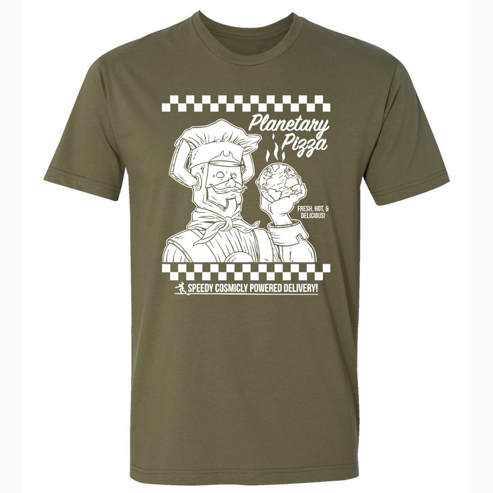 Premium Unisex T-Shirt - AQRTEZE1 - Military Green - 5