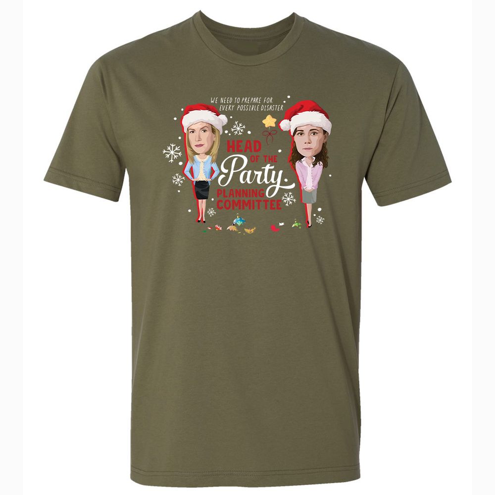 Head Of The Party Planning Committee Christmas - Military Green - 5