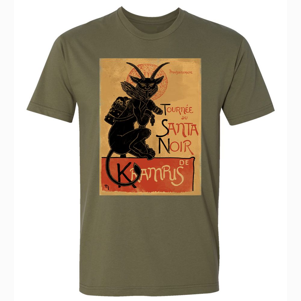 Premium Unisex T-Shirt - SQP2VEJ6 - Military Green - 5
