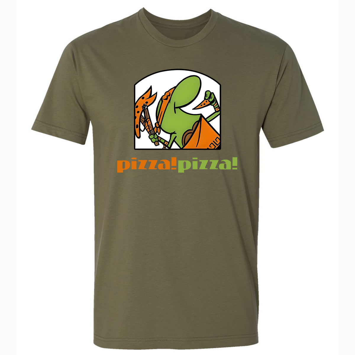 Premium Unisex T-Shirt - F93UA1E3 - Military Green - 5
