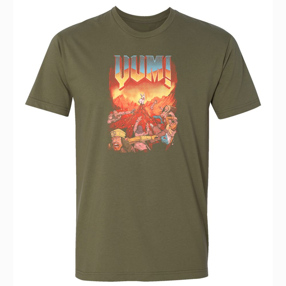 Premium Unisex T-Shirt - R3MFEPSX - Military Green - 5