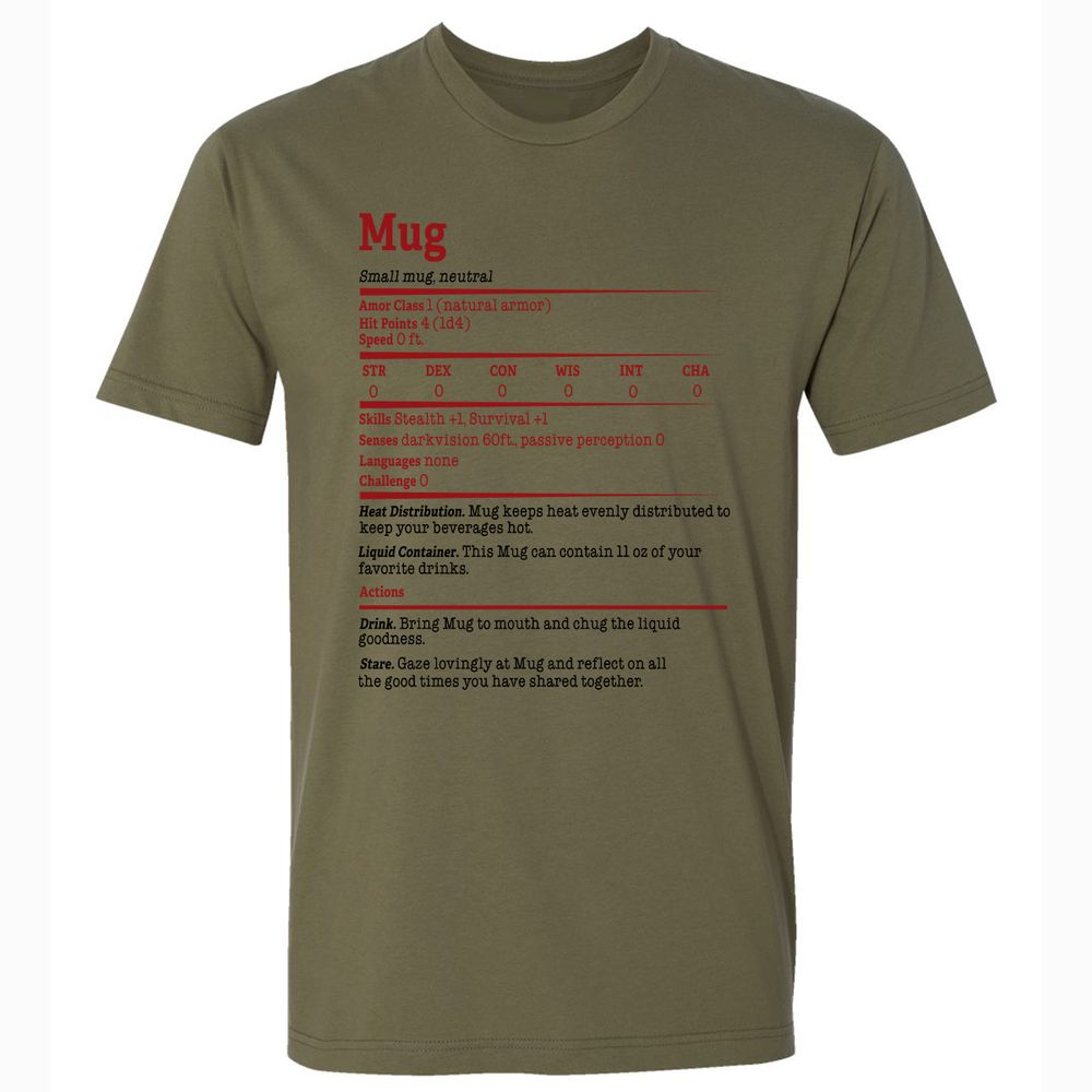 Premium Unisex T-Shirt - BR6B7K4R - Military Green - 5