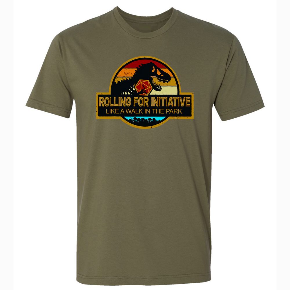 Premium Unisex T-Shirt - ESK5X59H - Military Green - 5