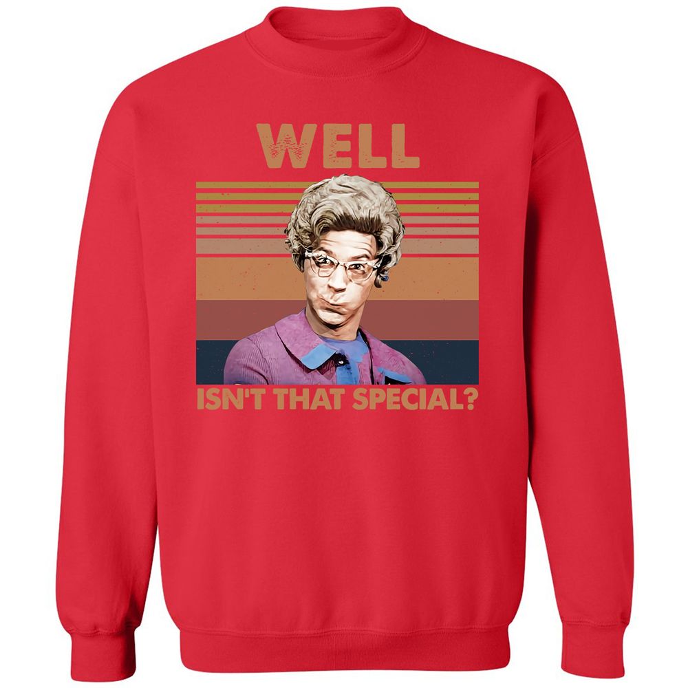Classic Unisex Sweatshirt - Z5XSQ6EA - Red - 5
