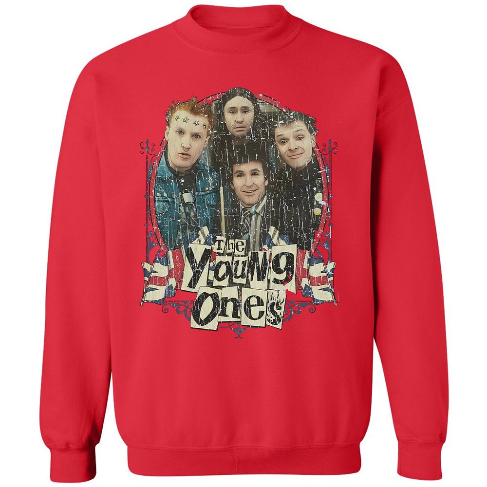 Classic Unisex Sweatshirt - 3TGGQQSK - Red - 5
