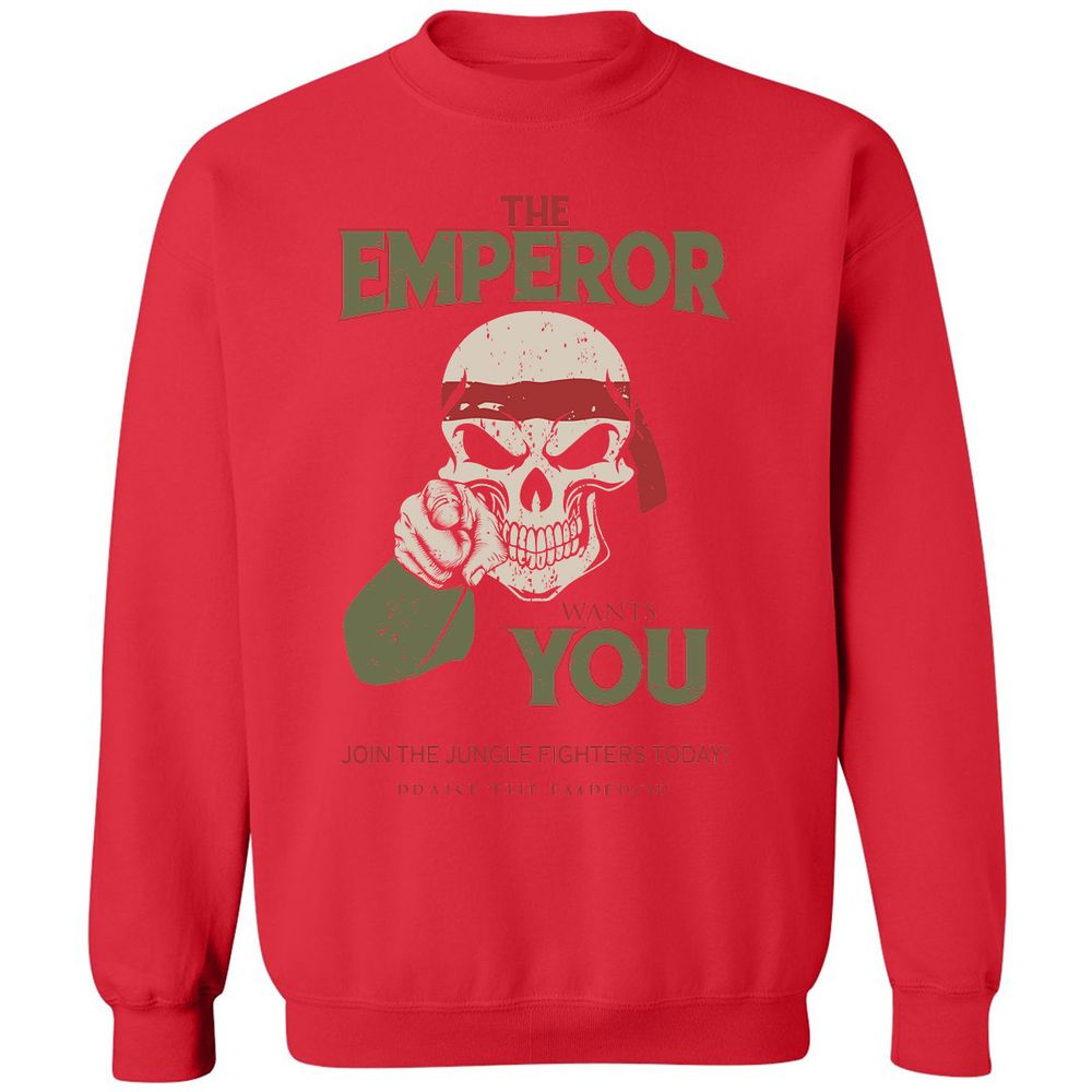 Classic Unisex Sweatshirt - NVK81NGM - Red - 5