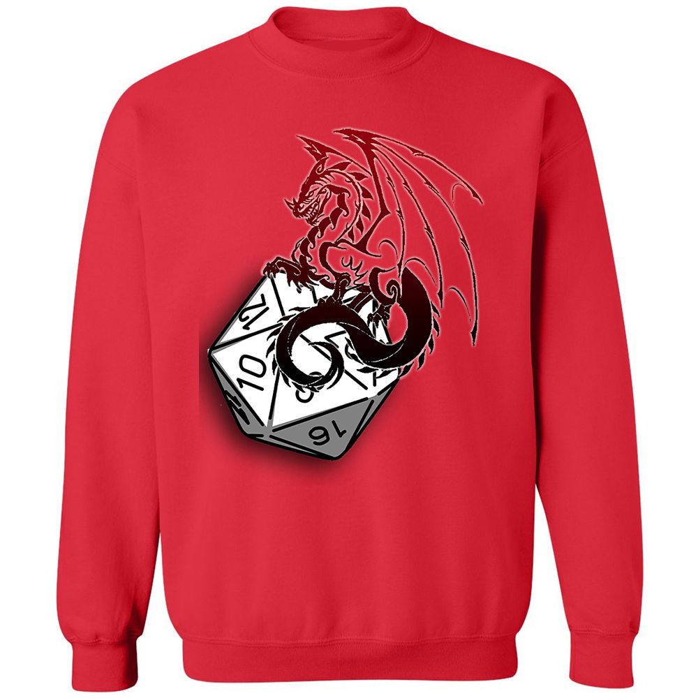 Classic Unisex Sweatshirt - 9D1VUR6T - Red - 5