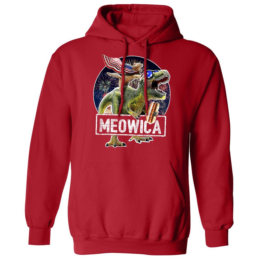 Classic Unisex Hoodie - ZEY8EP4N - Red - 5