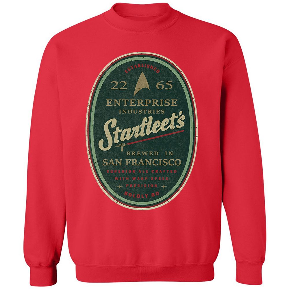 Classic Unisex Sweatshirt - 4SDCG8HS - Red - 5