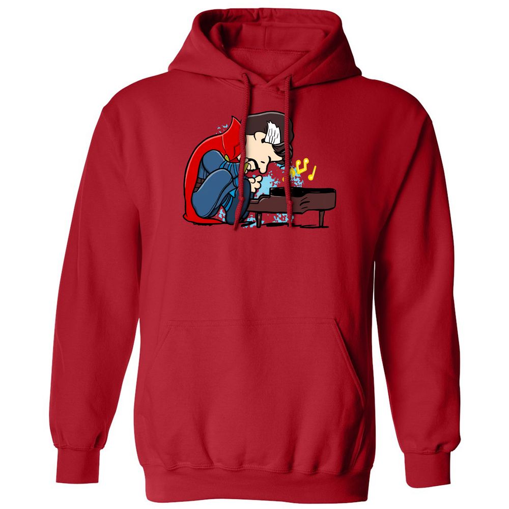 Classic Unisex Hoodie - 1VLWGTWX - Red - 5