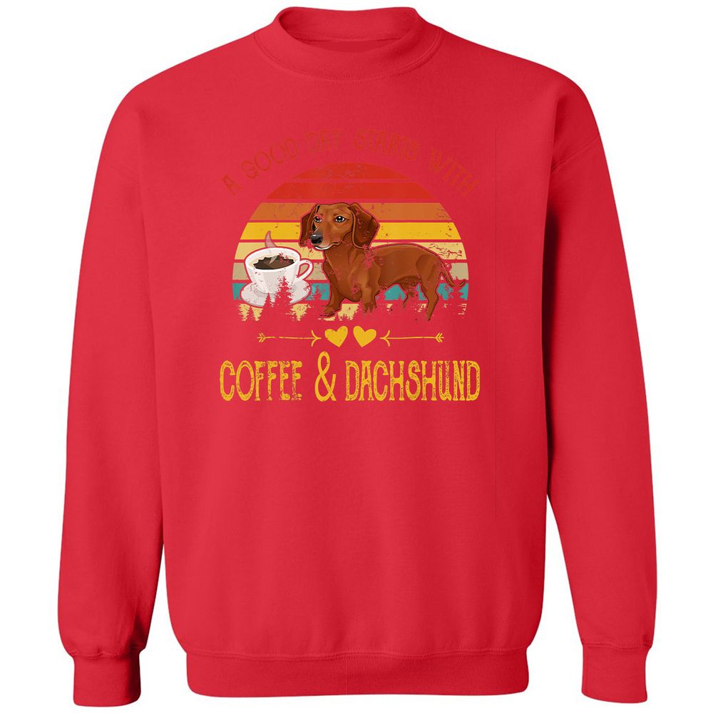 Classic Unisex Sweatshirt - MB75LN2S - Red - 5