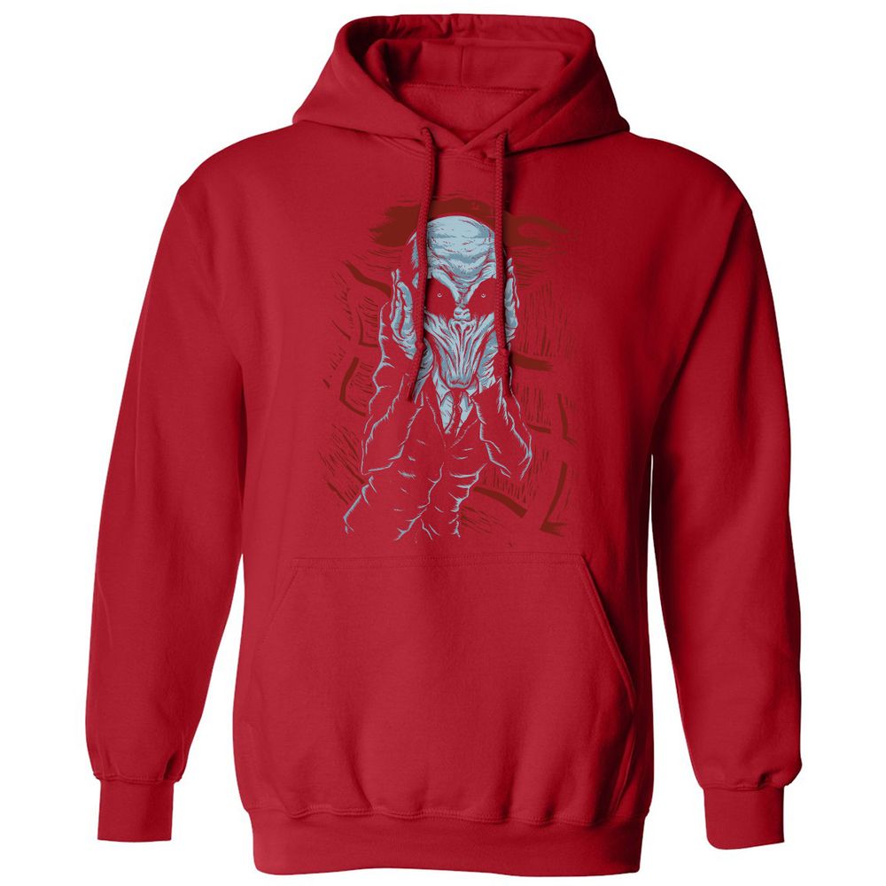 Classic Unisex Hoodie - 57BNNNL6 - Red - 5