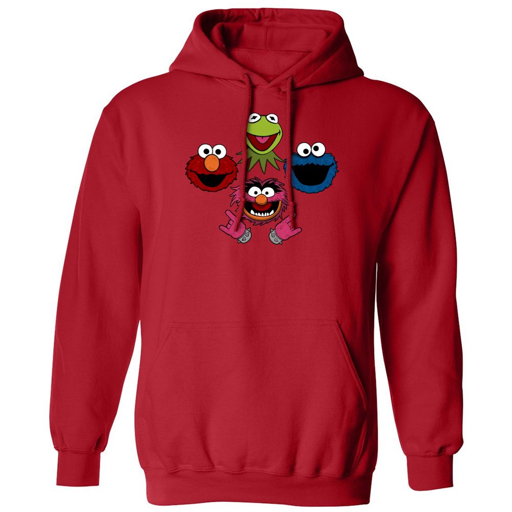 Classic Unisex Hoodie - NHUH2DU8 - Red - 5