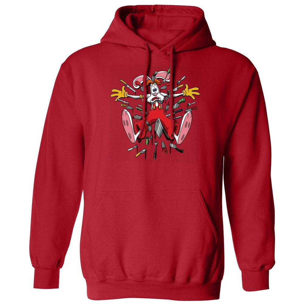 Classic Unisex Hoodie - CZRUVVM5 - Red - 5