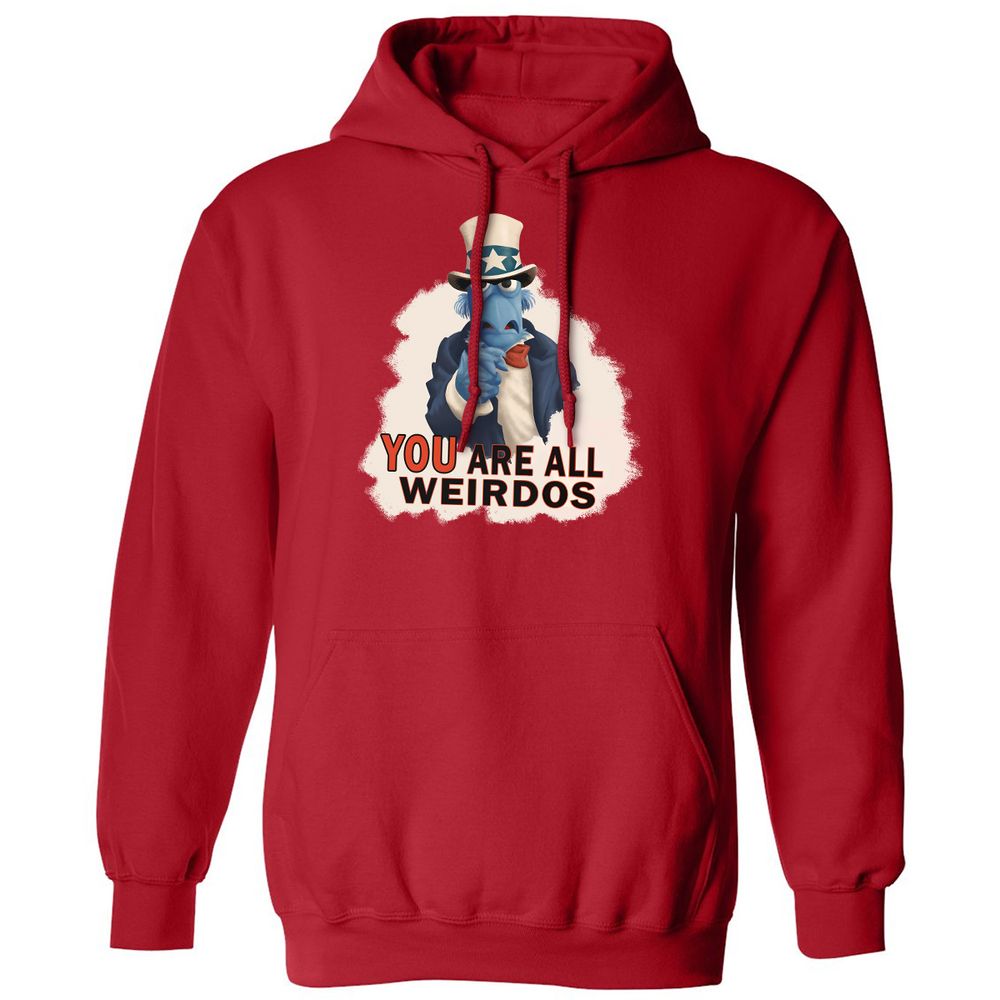 Classic Unisex Hoodie - BA5PJA1J - Red - 5