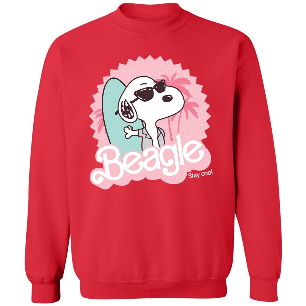 Classic Unisex Sweatshirt - DFMQ3Z4P - Red - 5