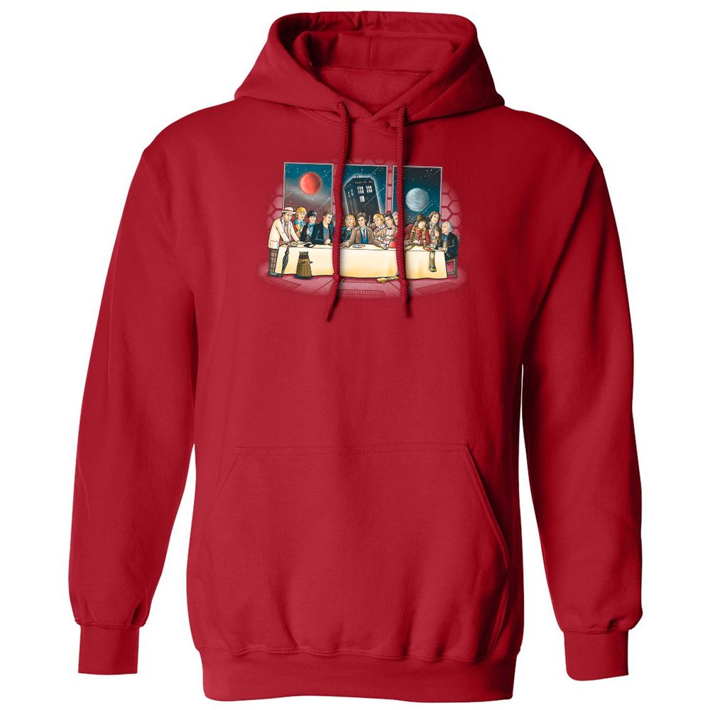 Classic Unisex Hoodie - LQRW77R6 - Red - 5