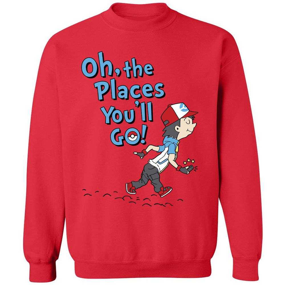 Classic Unisex Sweatshirt - 4S7VSP3S - Red - 5