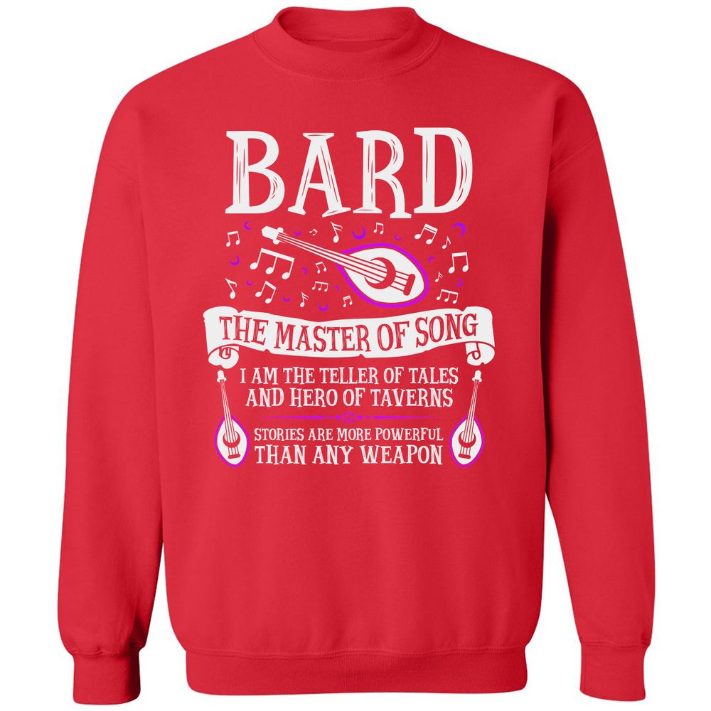 Classic Unisex Sweatshirt - P69JSSDJ - Red - 5