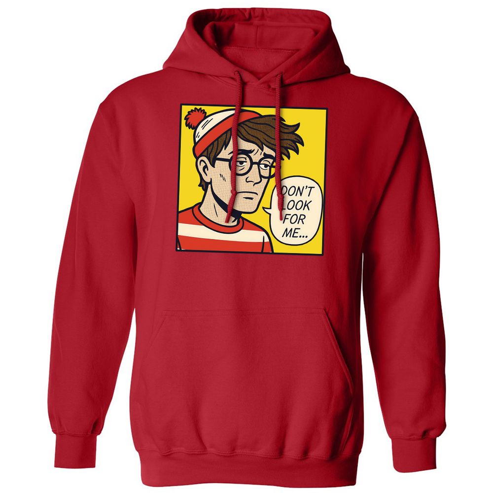 Classic Unisex Hoodie - 1QVWDLZV - Red - 5
