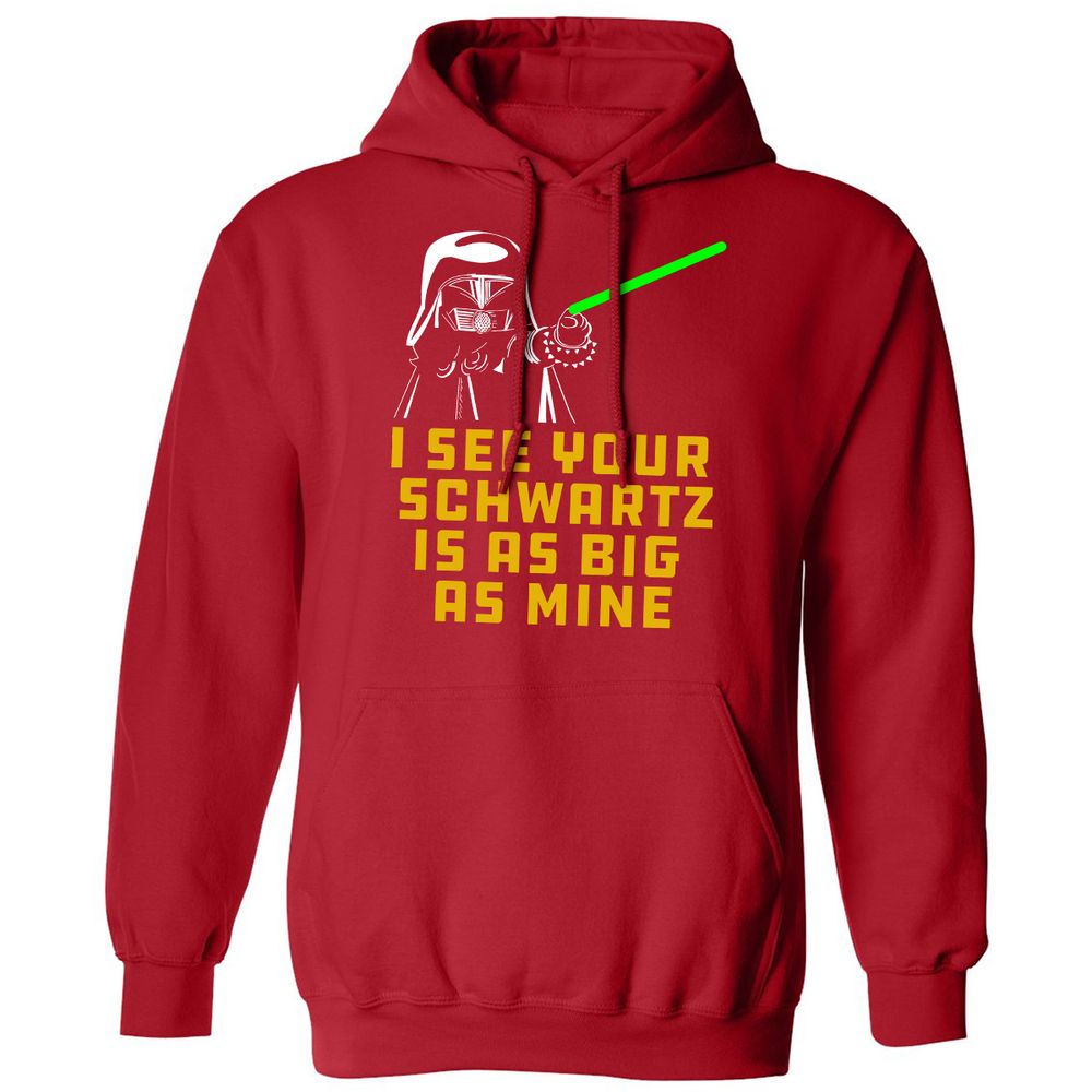 Classic Unisex Hoodie - JFS7TCBG - Red - 5
