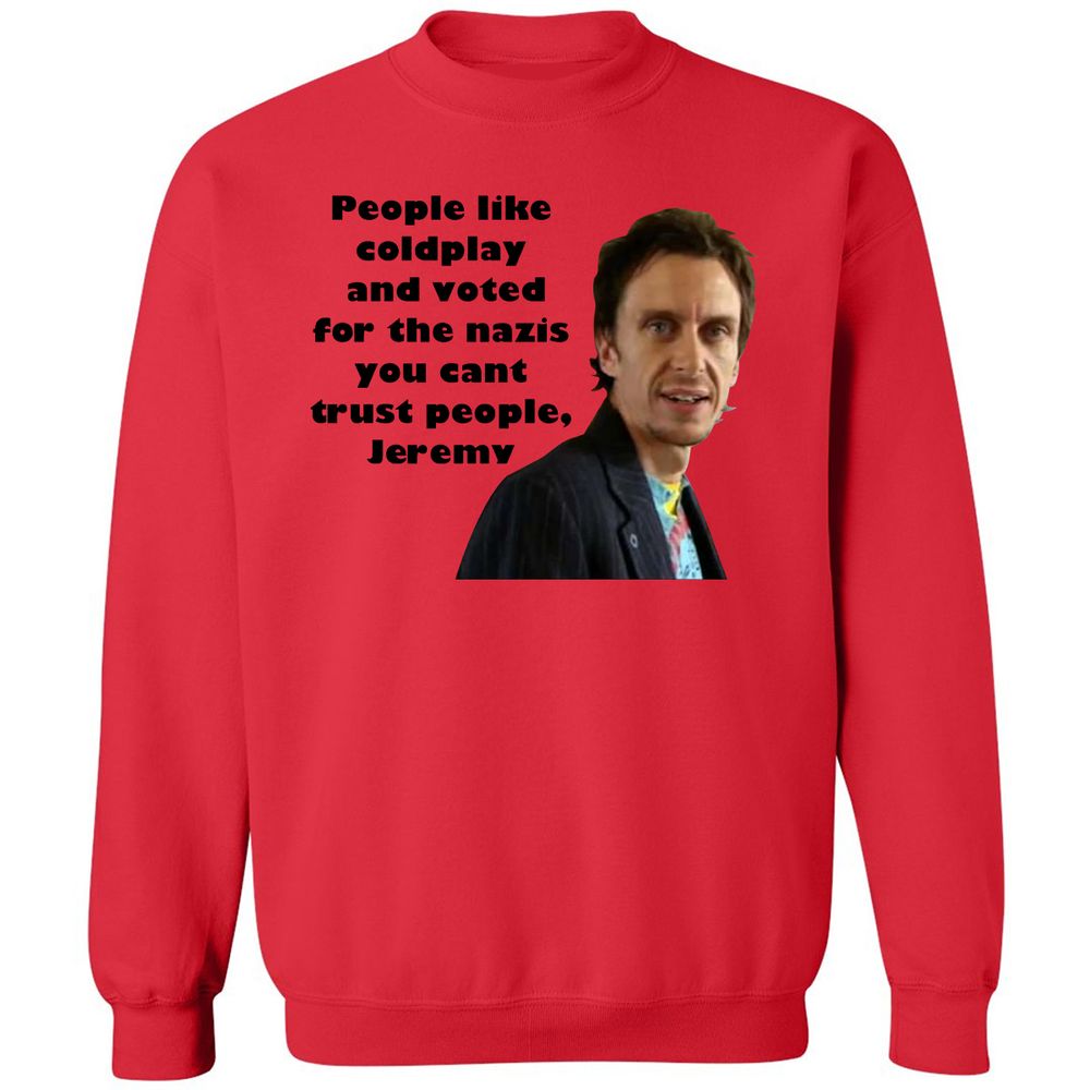 Classic Unisex Sweatshirt - D8CVV3C9 - Red - 5