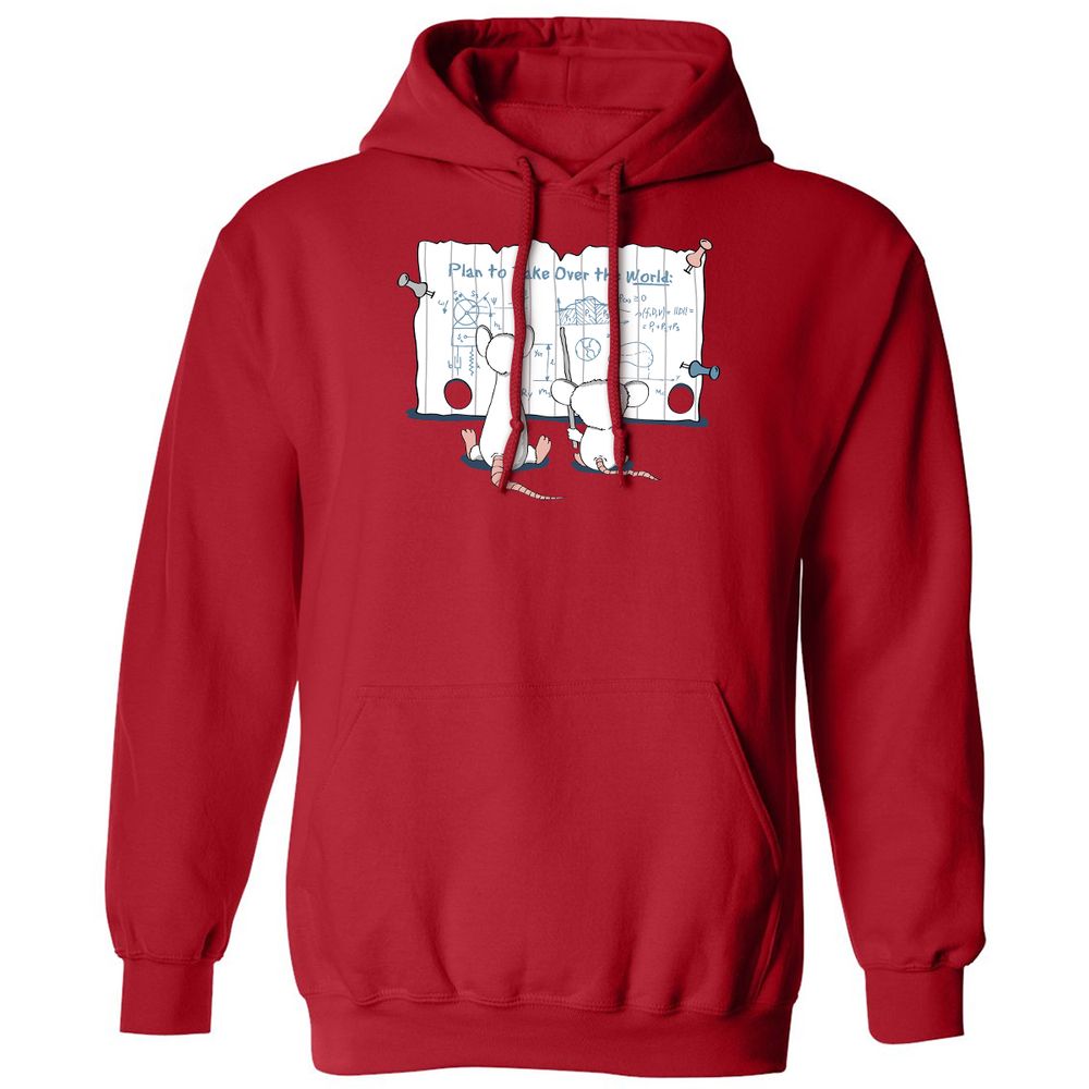 Classic Unisex Hoodie - WNWGQ48H - Red - 5