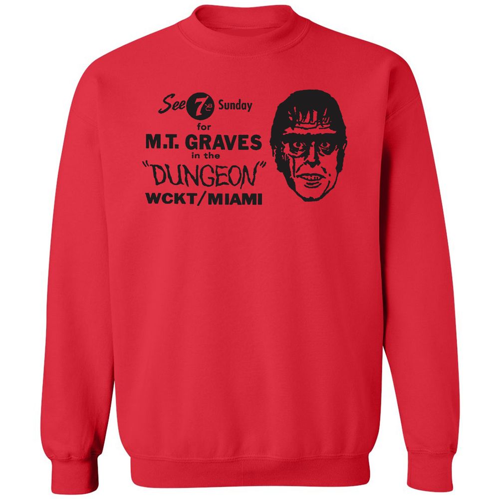 Classic Unisex Sweatshirt - 7EFCCSDU - Red - 5