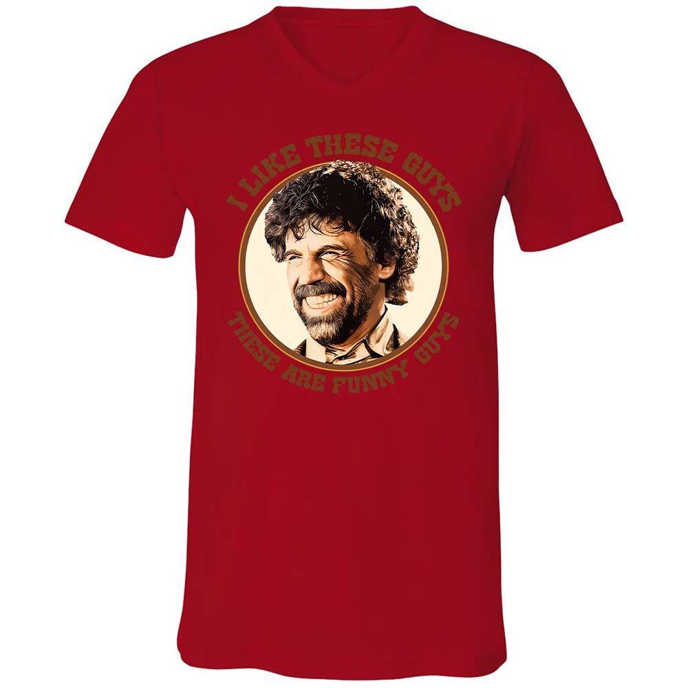 Unisex V-Neck T-Shirt - 9W21RDVR - Red - 5