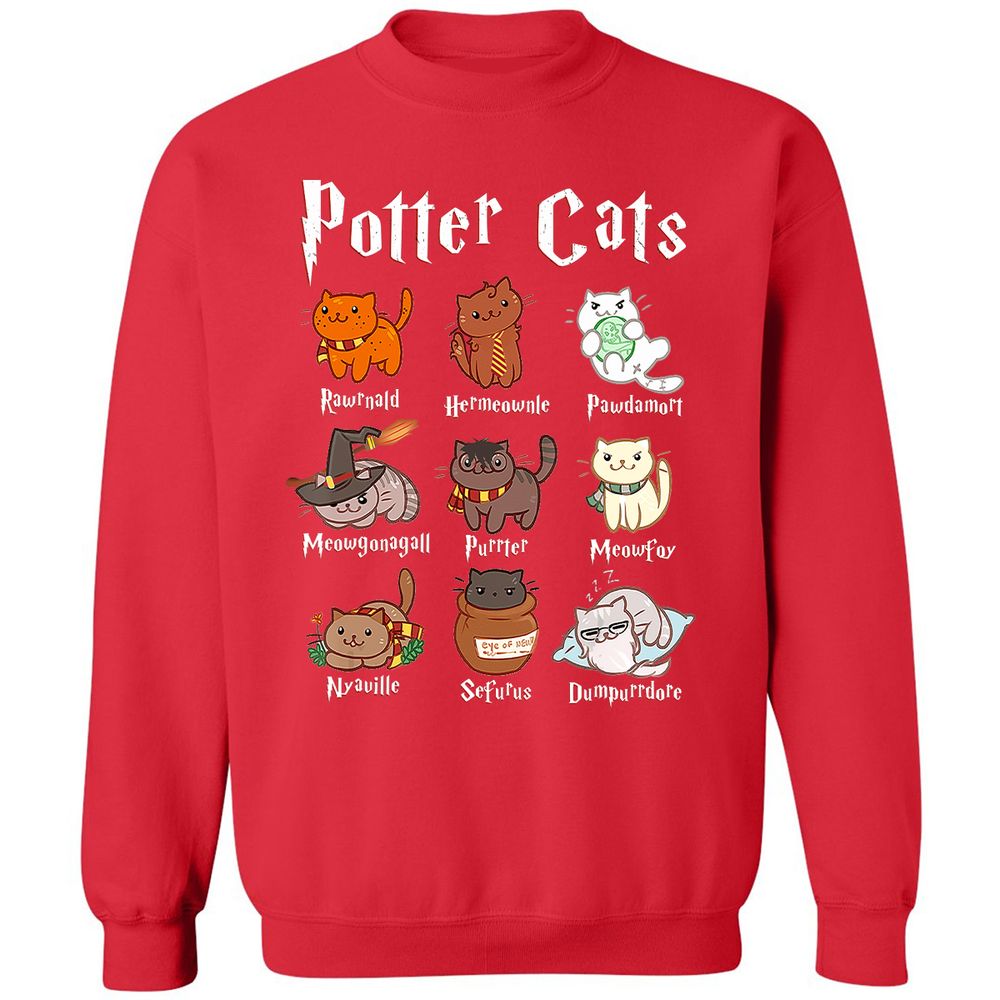 Classic Unisex Sweatshirt - DBKR84AP - Red - 5