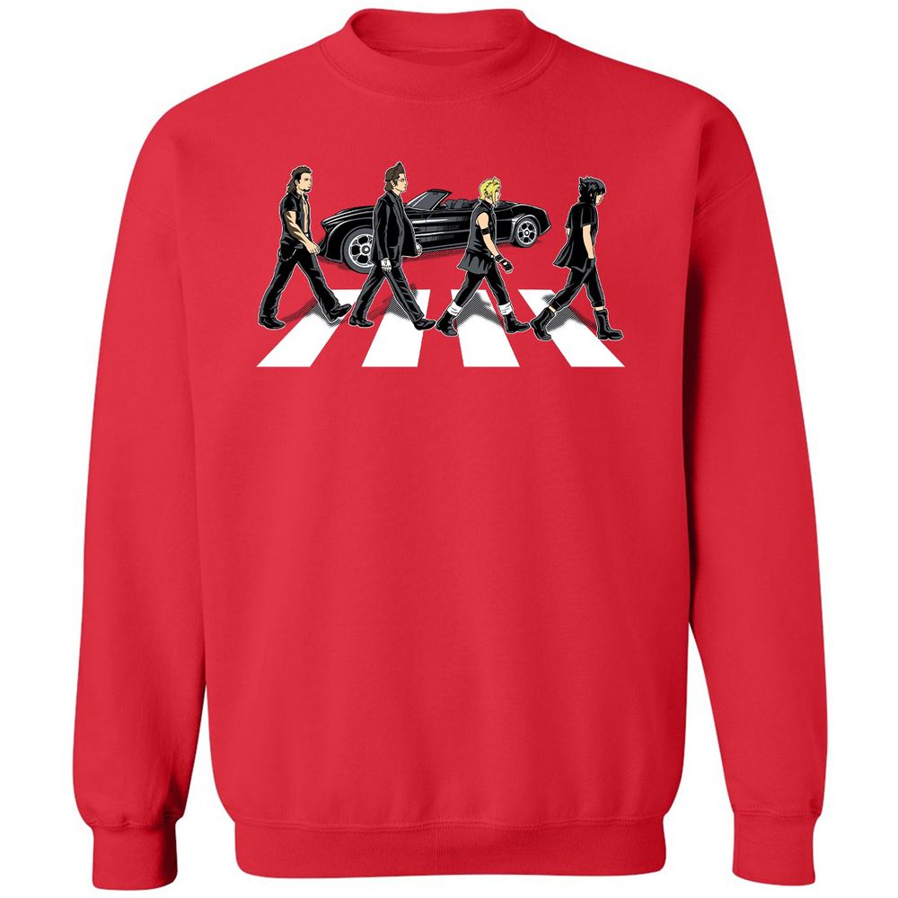 Classic Unisex Sweatshirt - ZY2R2YSV - Red - 5