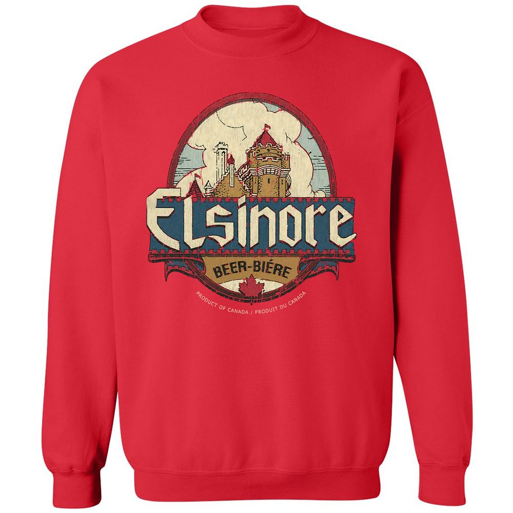 Classic Unisex Sweatshirt - C7LPFRY4 - Red - 5