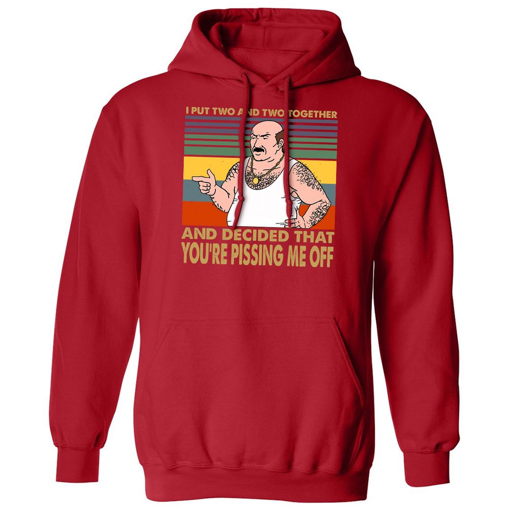 Classic Unisex Hoodie - DSF2CWAC - Red - 5