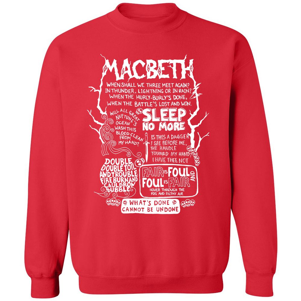 Classic Unisex Sweatshirt - S2UL6EUG - Red - 5