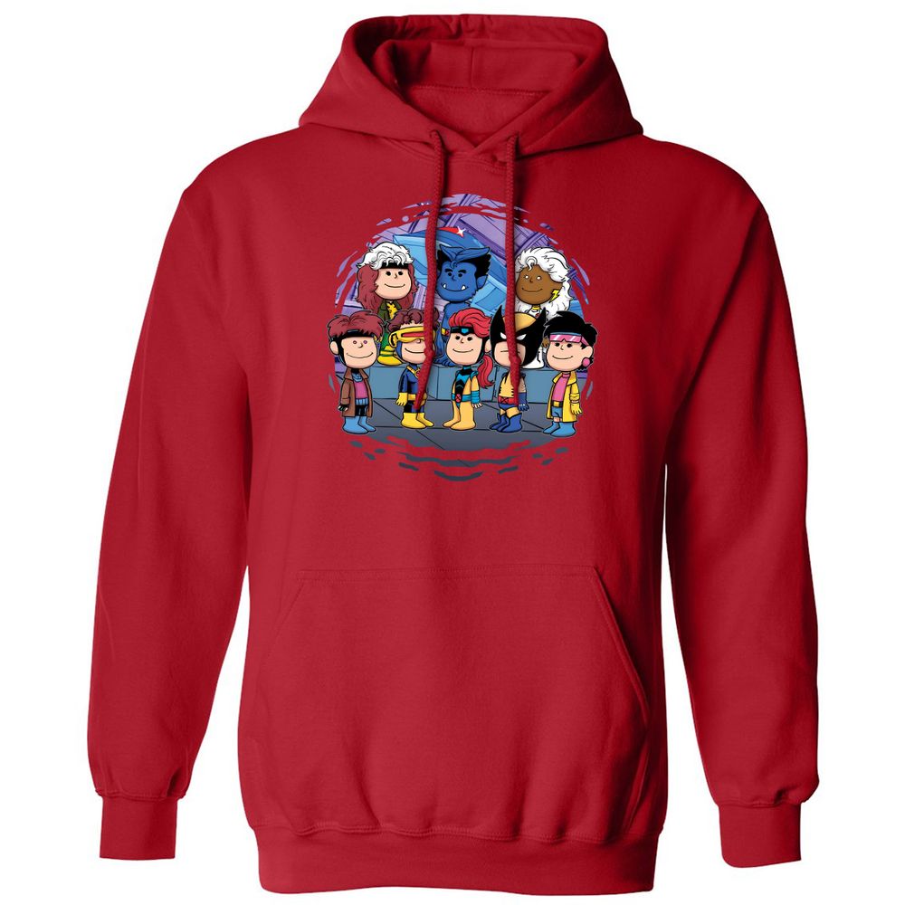 Classic Unisex Hoodie - MHR8Z6JV - Red - 5