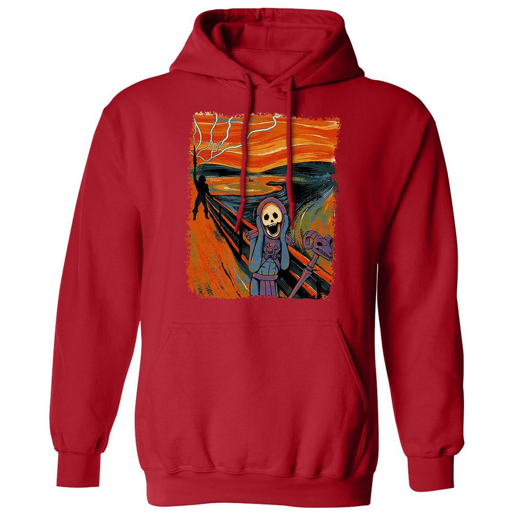 Classic Unisex Hoodie - VR4E2AUR - Red - 5