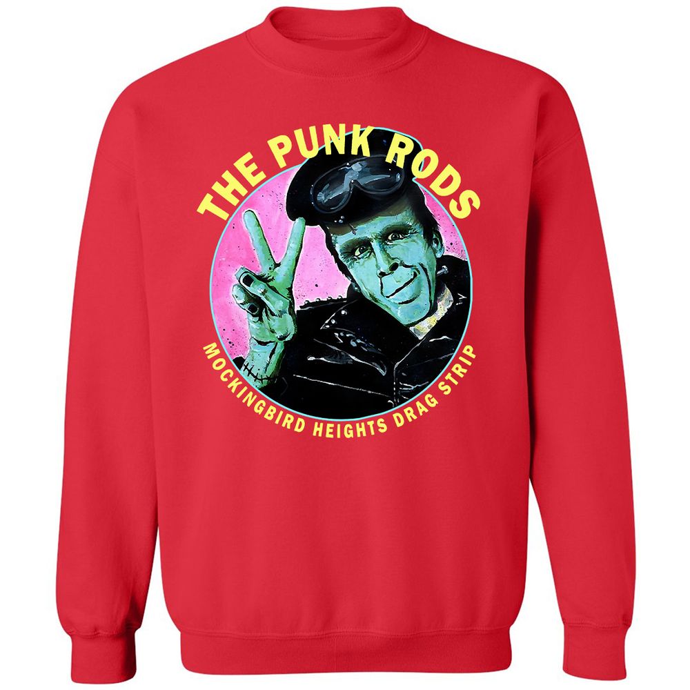 Classic Unisex Sweatshirt - ZHSTDFCE - Red - 5