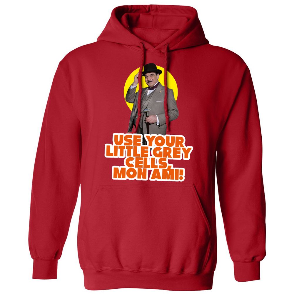 Classic Unisex Hoodie - PLBPSL44 - Red - 5