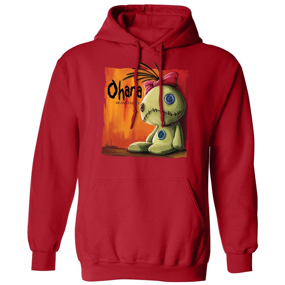 Classic Unisex Hoodie - A9G9NPUN - Red - 5
