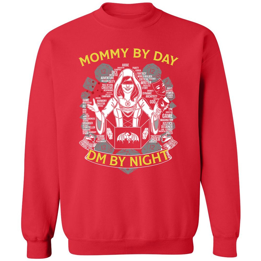 Classic Unisex Sweatshirt - NMADPMWM - Red - 5