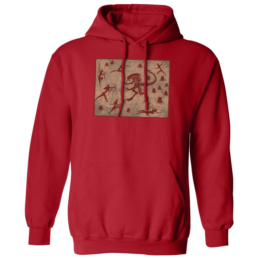 Classic Unisex Hoodie - 36LVBGWJ - Red - 5
