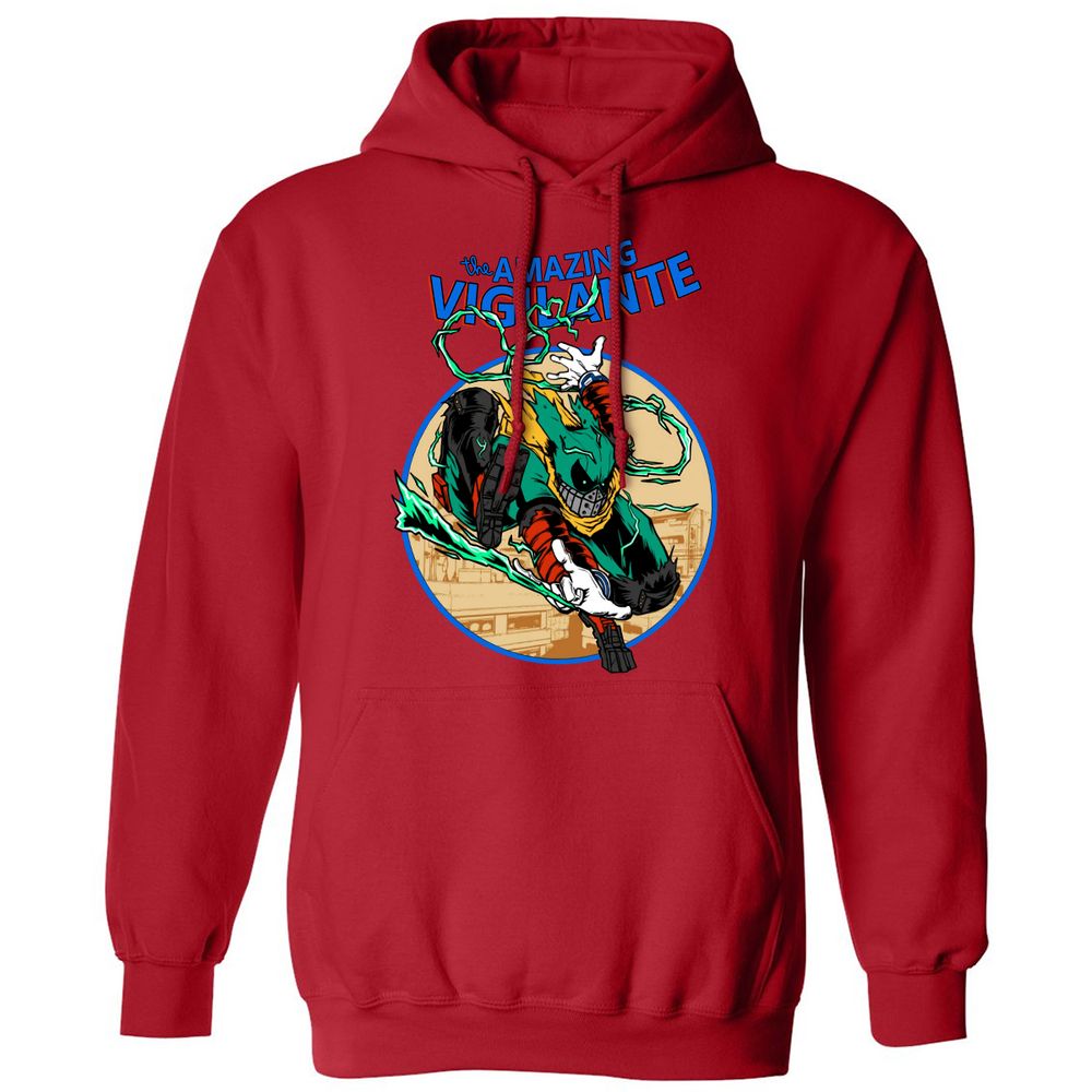 Classic Unisex Hoodie - X93GP66X - Red - 5