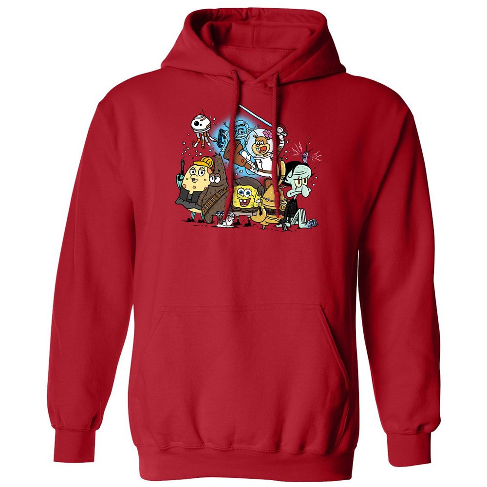 Classic Unisex Hoodie - 3HPKN3VR - Red - 5
